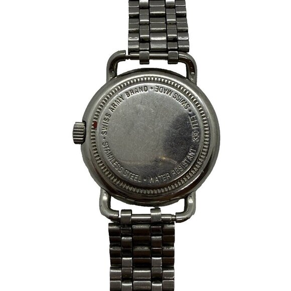 Vtg Victorinox Swiss Army Women\'s Cavalry Field Date Quartz 31mm Watch Stainless main image 7